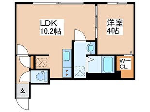 S-FORT月寒の物件間取画像